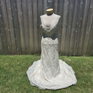 2014 Martina Liana ML 527CI Champagne Size 8 Sample Wedding Dress With Tags Need